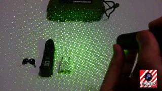 Unboxing 303 Laser Verde (200 mW) + Test