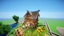 Minecraft Timelapse: Plot medieval de 64x64 [BuildTeamStar]