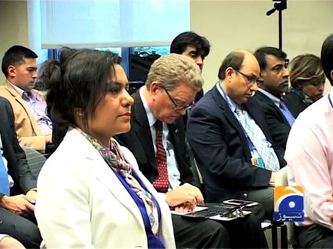 IMF: Finance Minister Ishaq Dar in Washington-18 April 2015