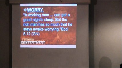 April 12, 2015. "How to be Content". Building a Strong Foundation.