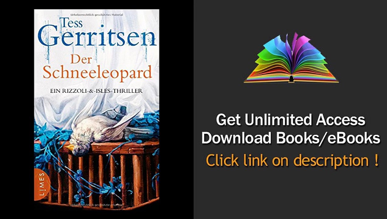 Der Schneeleopard Ein Rizzoli-&Isles-Thriller Download PDF