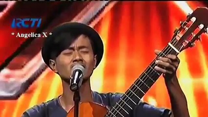 X factor Indonesia 10 April 2015 - IWAN IRAWAN, Pengamen Lucu (Nyanyi Lagu MLTR)