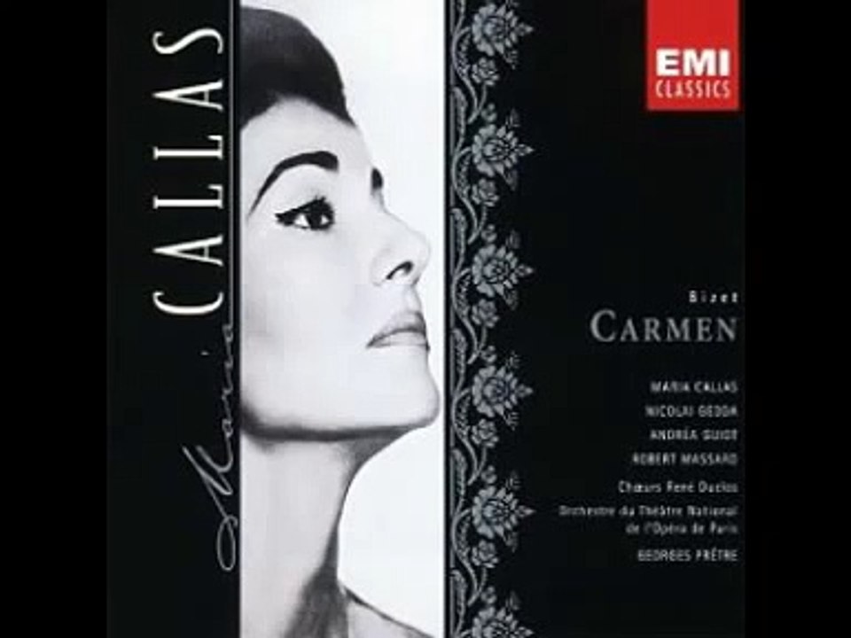 Maria Callas - Carmen - Habanera - L'amour Est Un Oiseau Rebelle - Bizet