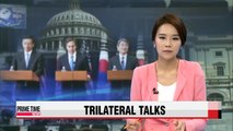 U.S. hosts trilateral meeting to ease Korea-Japan tensions