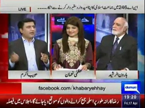 Habib Akram criticizes media coverage for Reham Khan- Haroon Rasheed's reply left him speechless