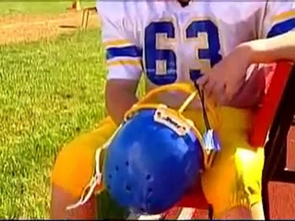 Blind Football Player