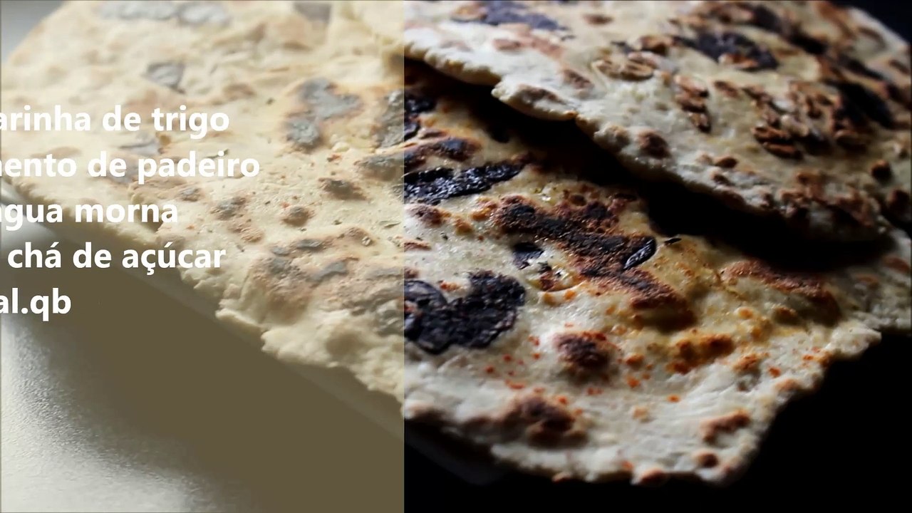 Pão Indiano / Pão Naan