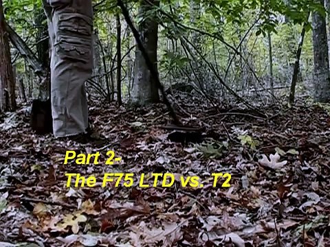 Field Test- F75 Limited Edition Pt. 2. F-75LTD vs. T2 metal detecting, relic hunting