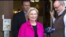 Hillary Clinton parks in handicapped parking spot