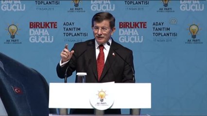 Davutoğlu: "Milli Olmak, Milli Savunma Sanayi ile Olur"