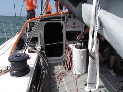 Conheça o 'subsolo' dos barcos da Volvo Ocean Race