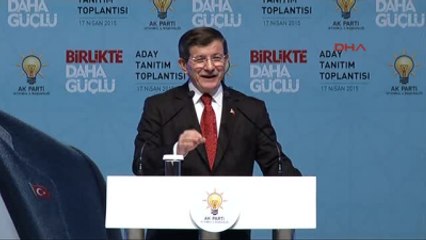 Başbakan Davutoğlu İstanbul Miletvekili Aday Tanıtım Toplantısında Konuştu 1