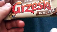 Grześki z kremem kakowym