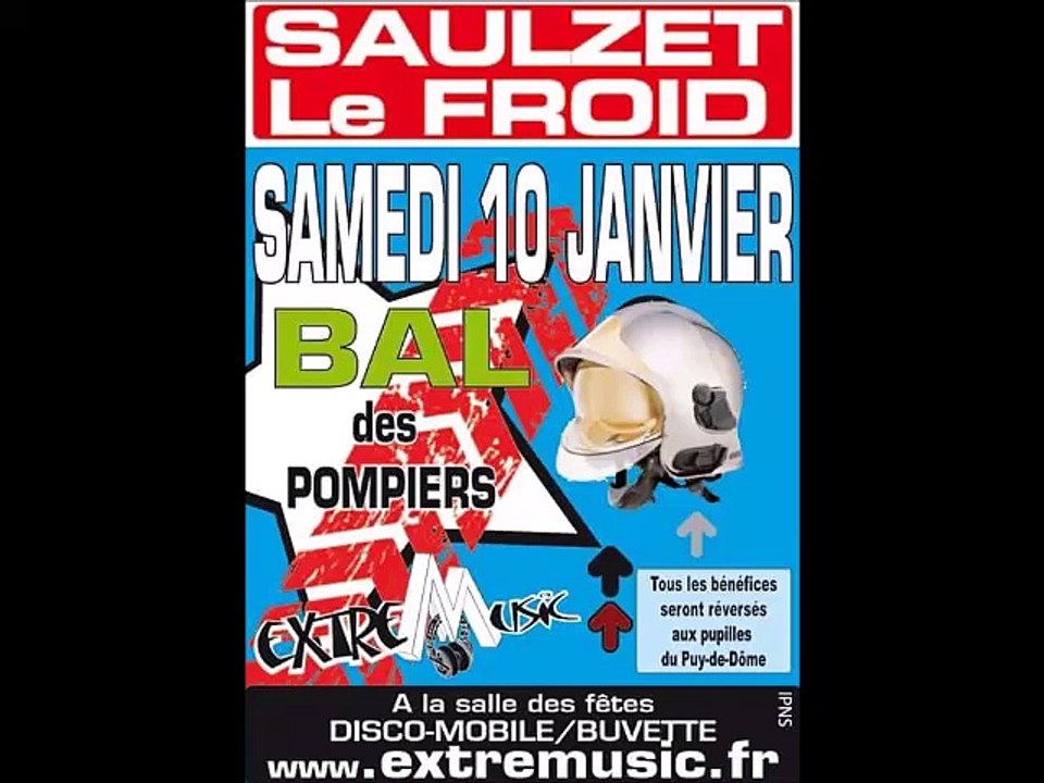 bal des pompiers du saulzet . le 10 janvier