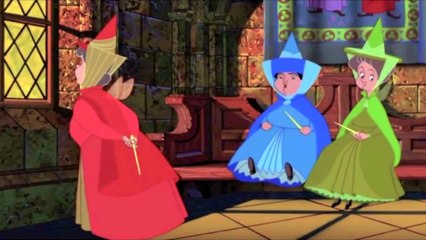 Sleeping Beauty (1959) - Rose pricks her finger