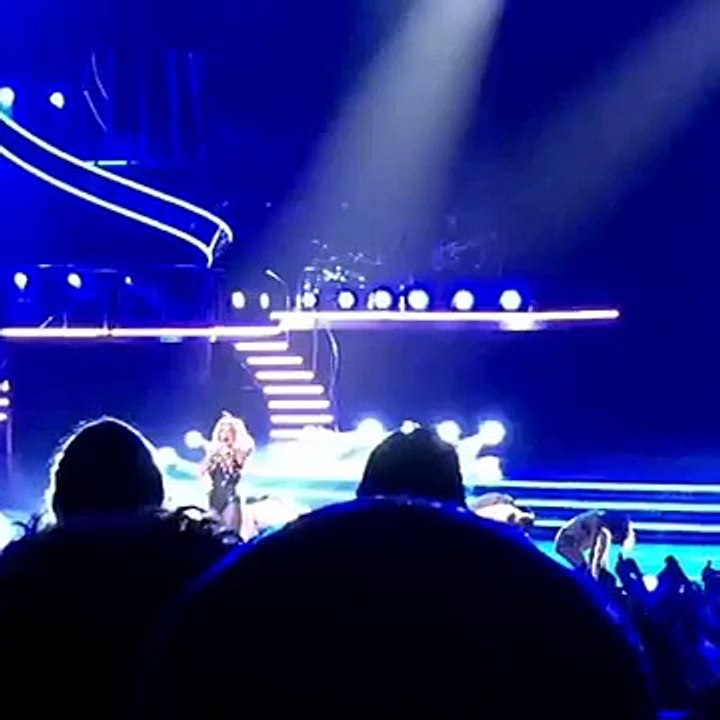 Britney Spears Calls Heckler a '''' During Performance