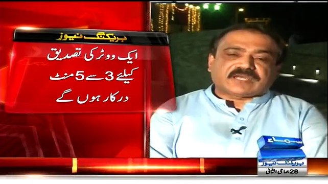 Kanwar Naveed(MQM) Candidate Opposed For Installing Biometric In Karachi Elections