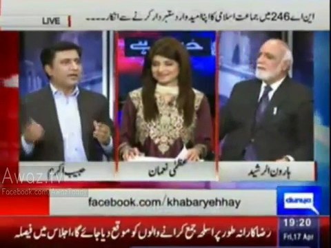 Habib Akram criticizes media coverage for Reham Khan- Haroon Rasheed's reply left him speechless