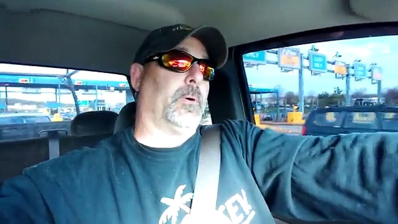 Tiki Kev heading to Southern Delaware for his new shop compressor. Tiki Bar , Tiki Hut