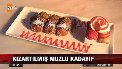 Kızartılmış muzlu kadayıf dolması nasıl yapılır