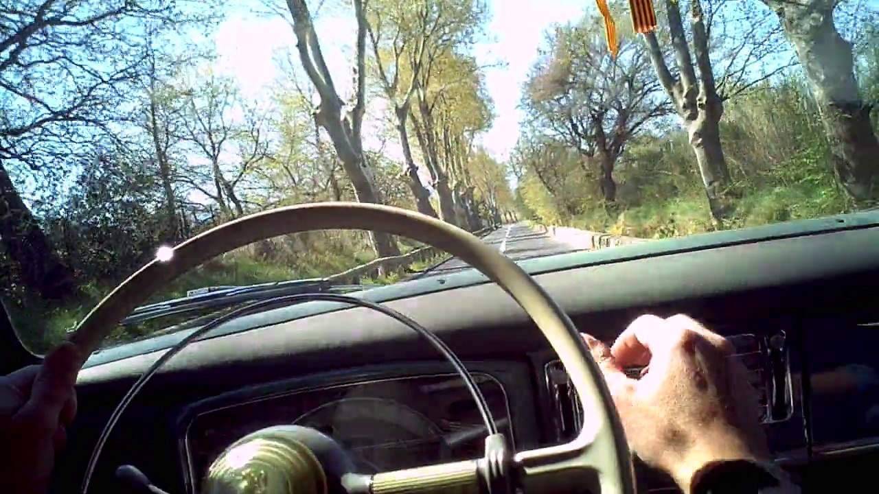 balade en peugeot 403 1957