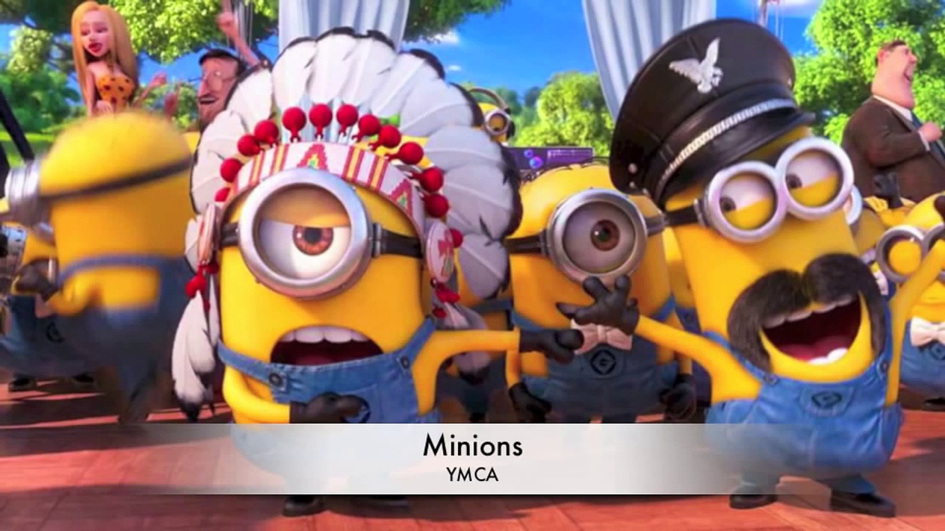 Despicable Me 2 Minions I Swear Underwear, YMCA, Another Irish Drinking Song,  Banana Potato Song 7 - video Dailymotion