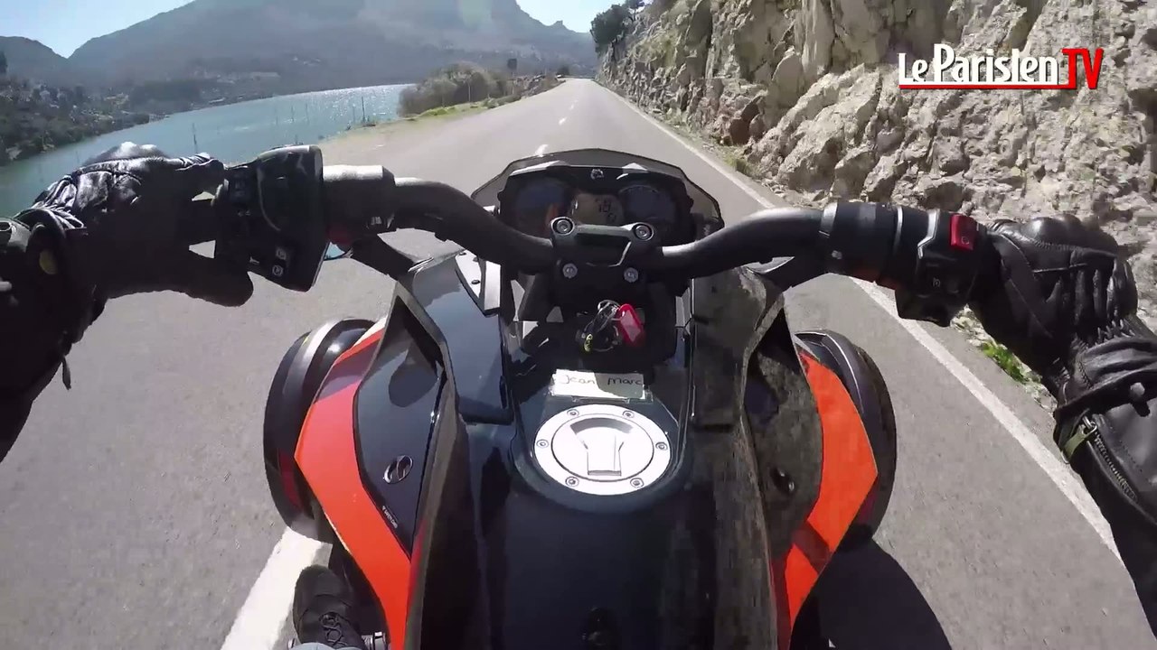 On a testé le Spyder F3 de Can-Am