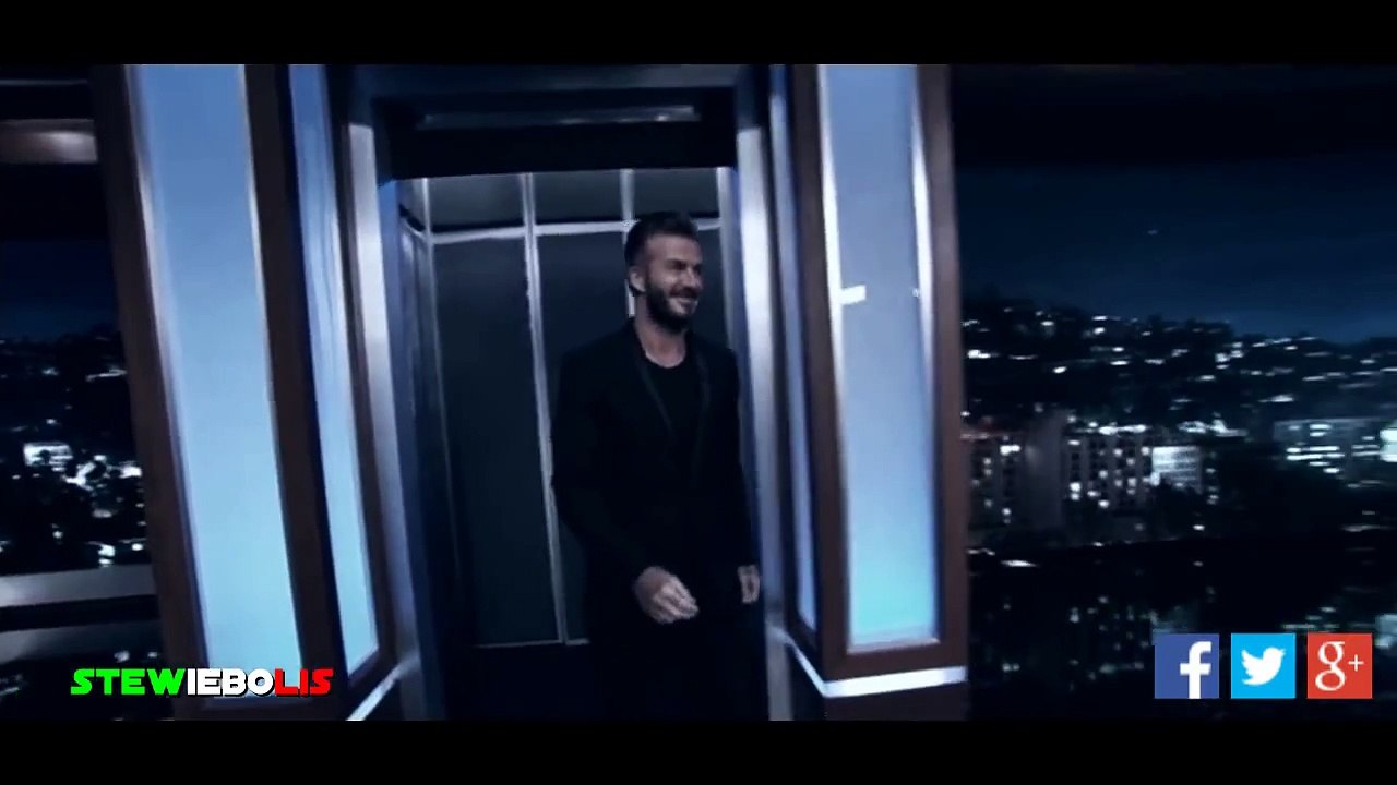 David Beckham ▶ Full Interview on Jimmy Kimmel Live! | January 2015 HD
