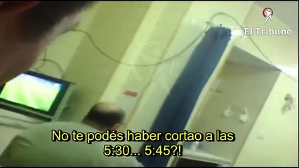 ¿Qué pasa cuando te accidentas en pleno partido de Champions?