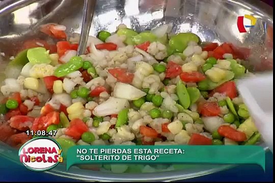 Receta: aprende cuáles son los pasos para preparar un ‘Solterito de trigo’