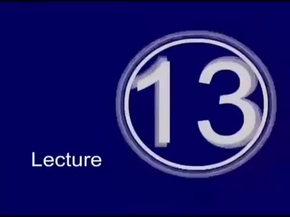 CS101 Lecture 13 part 1