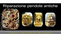 COMO, MENAGGIO   RIPARAZIONE OROLOGI, PENDOLE, CUC