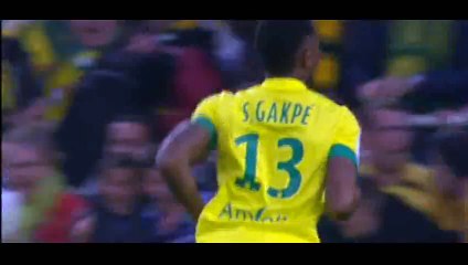 Goal Serge Gakpé - Nantes 1-0 Marseille - 17-04-2015