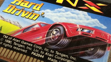 CGR Undertow - HARD DRIVIN' review for Atari Lynx