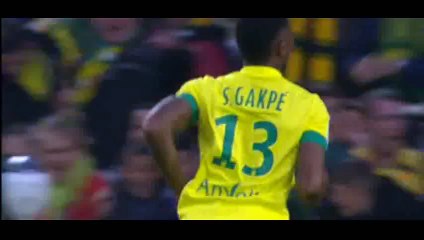 Nantes 1-0 Marseille - Goal Serge Gakpe - 17-04-2015