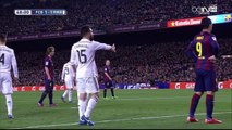 الشوط الثاني  برشلونة 2 × 1 ريال مدريد الدوري الاسباني 2015