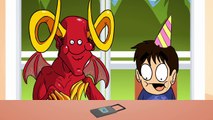 Leo and Satan - Leo Goes to School - Oney Cartoons