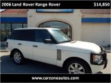 2006 Land Rover Range Rover for Sale Baltimore MD | CarZone USA