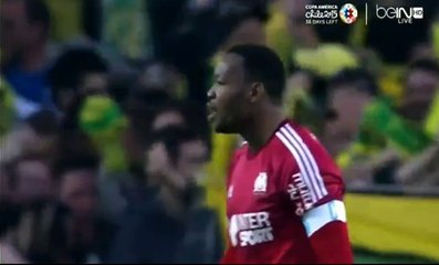 Serge Gakpé 1:0 goal | Nantes vs Olympique de Marseille - 17/04/2015