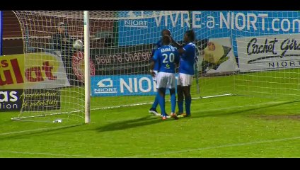 Goal Kone - Niort 3-1 Nimes - 17-04-2015