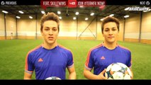 Amazing Football Twins • Crazy Skills Tutorial ft. SkillTwins