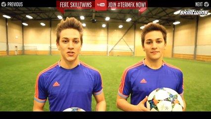 Amazing Football Twins • Crazy Skills Tutorial ft. SkillTwins