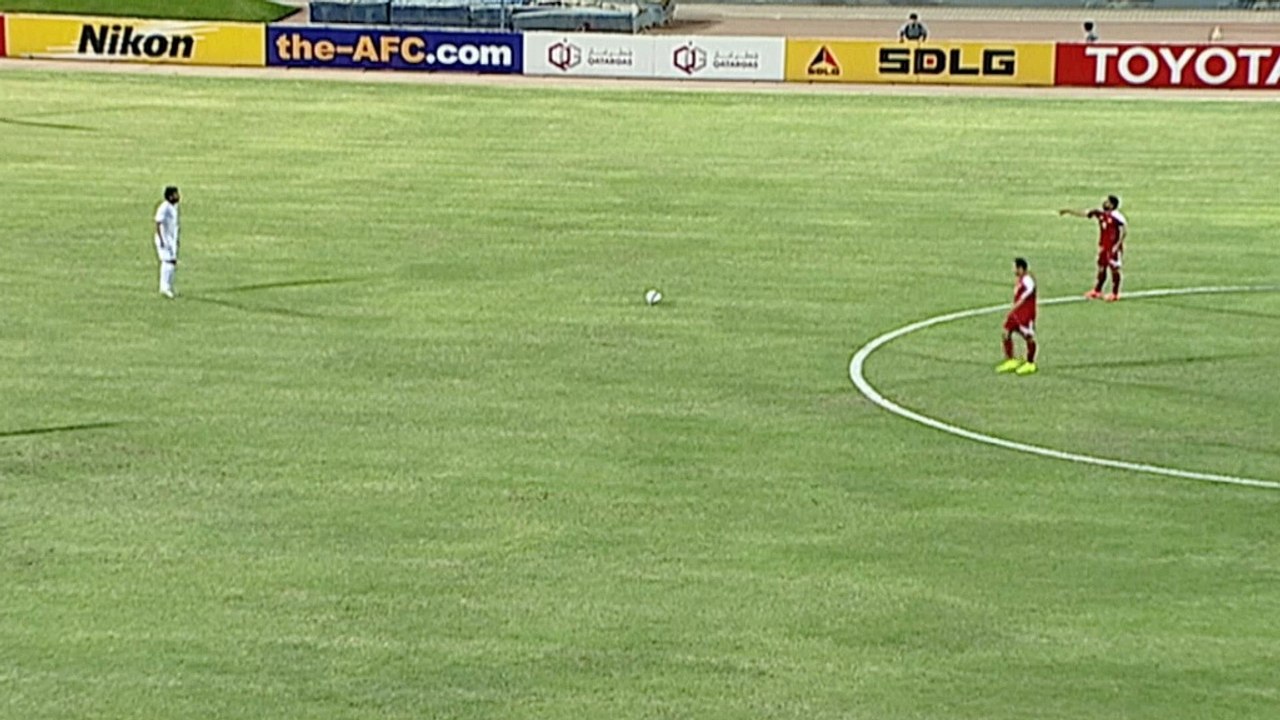 AFC Cup: 40-Meter-Hammer zu hart für Keeper