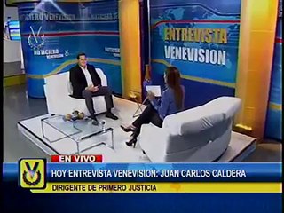 Juan Carlos Caldera: "La inseguridad no debe ser politizada"