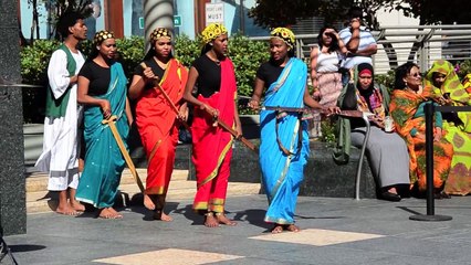 Arab Cultural Festival 2012: Sudanese Sword Dance @ Union Square (Clip 4)