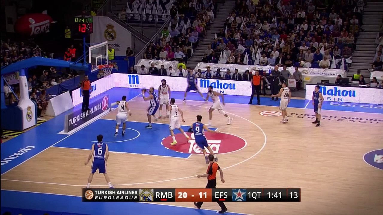 Playoffs Magic Moments: Gustavo Ayon and Sergio Llull, Real Madrid