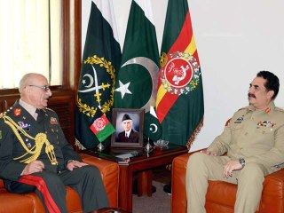 Afghan Army Chief visit to Pakistan