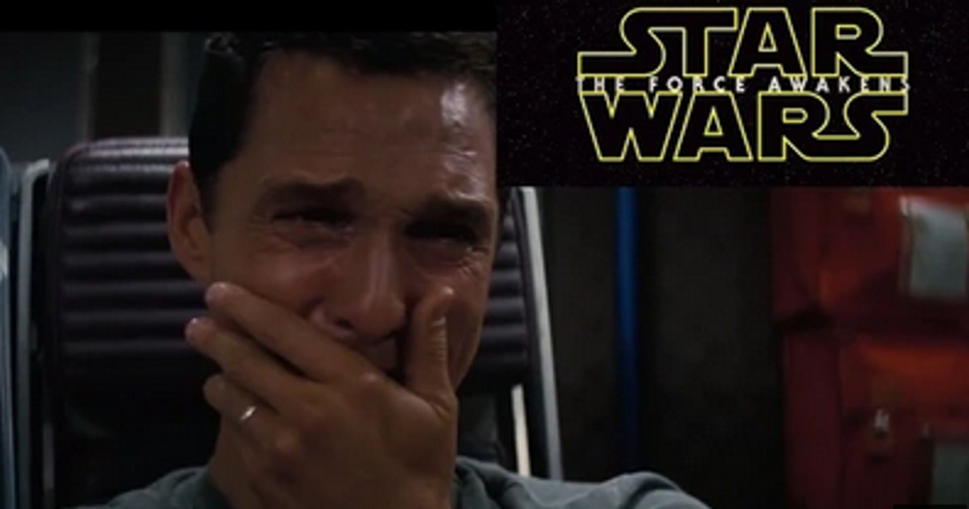 Matthew Mcconaughey's reaction to Star Wars teaser #2 - Celebrity reactions
