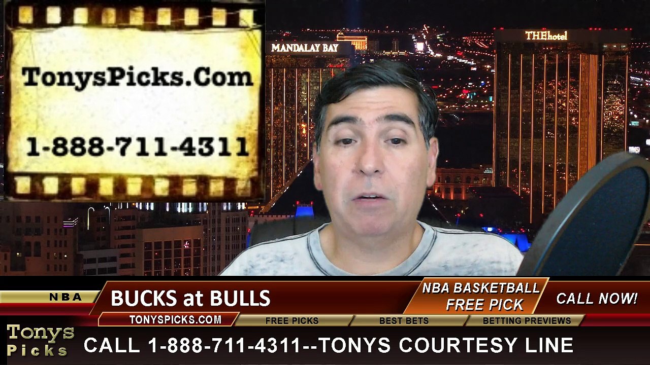 Chicago Bulls vs. Milwaukee Bucks Free Pick Prediction NBA Pro Basketball Playoffs Game 1 Odds Preview 4-18-2015