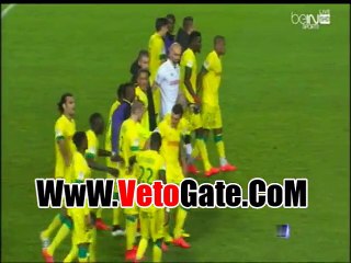 لاعبى نانت يحتفلون بشكل هيسترى مع جماهير بالفوز امام مرسيليا